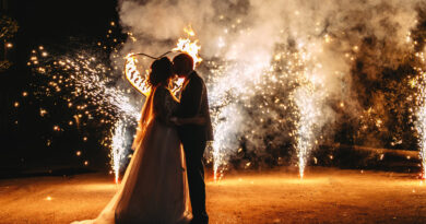 Hochzeits Feuerwerk