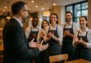 Teammeeting im Gastronomiesektor | Ghostwriter Agentur