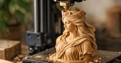 Wenn Holz auf Technik trifft: Neue Wege für langlebige und nachhaltige Druckergebnisse